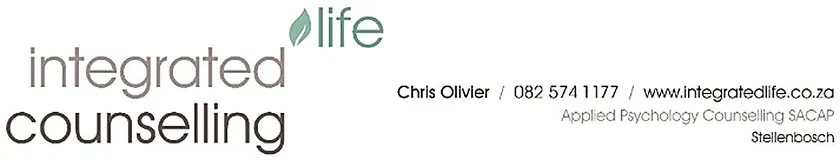 Integrated Life Counselling — Chris Olivier, Applied Psychology Counselling SACAP