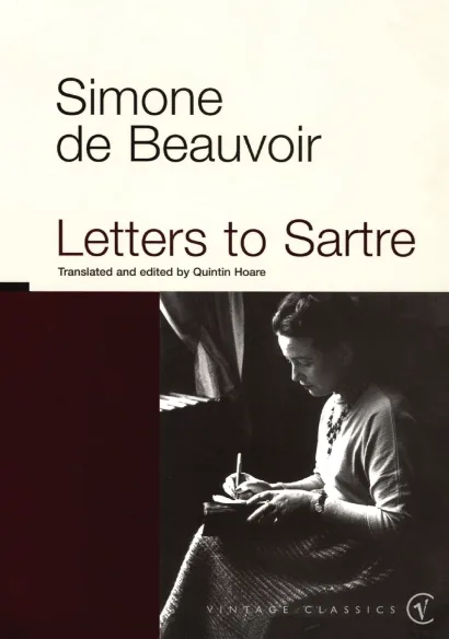 Book cover for Letters to Sartre by Simone de Beauvoir